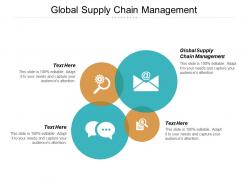 Global supply chain management ppt powerpoint presentation icon examples cpb