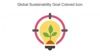 Global Sustainability Goal Colored Icon In Powerpoint Pptx Png And Editable Eps Format
