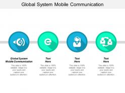 Global system mobile communication ppt powerpoint presentation model sample cpb