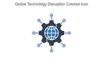 Global Technology Disruption Colored Icon In Powerpoint Pptx Png And Editable Eps Format