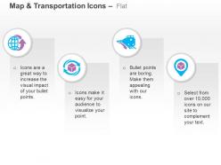 Global tour travel train product delivery ppt icons graphics