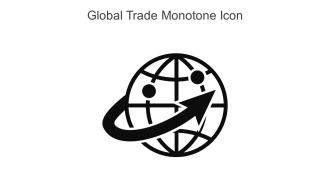 Global Trade Monotone Icon In Powerpoint Pptx Png And Editable Eps Format