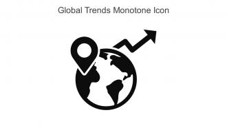 Global Trends Monotone Icon In Powerpoint Pptx Png And Editable Eps Format