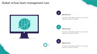 Global Virtual Team Management Icon
