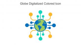 Globe Digitalized Colored Icon In Powerpoint Pptx Png And Editable Eps Format