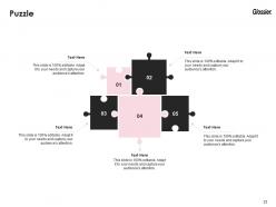 Glossier investor funding elevator pitch deck ppt template