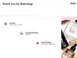 Glossier investor funding elevator pitch deck ppt template