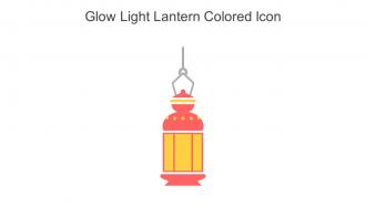 Glow Light Lantern Colored Icon In Powerpoint Pptx Png And Editable Eps Format