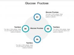 Glucose fructose ppt powerpoint presentation model show cpb