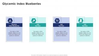 Glycemic Index Blueberries In Powerpoint And Google Slides Cpb