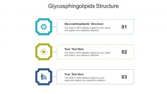 Glycosphingolipids structure ppt powerpoint presentation slides graphics download cpb