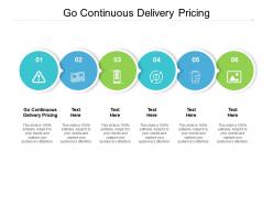 Go continuous delivery pricing ppt powerpoint presentation icon information cpb