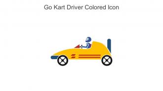 Go Kart Driver Colored Icon In Powerpoint Pptx Png And Editable Eps Format