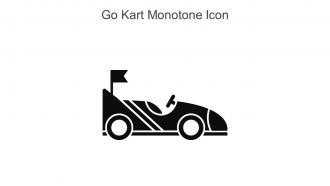 Go Kart Monotone Icon In Powerpoint Pptx Png And Editable Eps Format