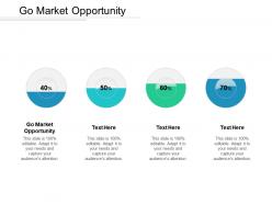 Go market opportunity ppt powerpoint presentation gallery deck cpb