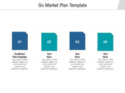Go market plan template ppt powerpoint presentation infographics structure cpb