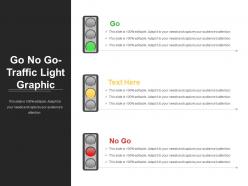 Go no go traffic light graphic