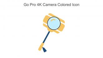 Go Pro 4K Camera Colored Icon In Powerpoint Pptx Png And Editable Eps Format