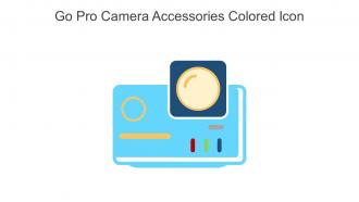 Go Pro Camera Accessories Colored Icon In Powerpoint Pptx Png And Editable Eps Format