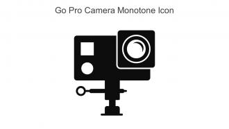 Go Pro Camera Monotone Icon In Powerpoint Pptx Png And Editable Eps Format