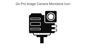 Go Pro Image Camera Monotone Icon In Powerpoint Pptx Png And Editable Eps Format