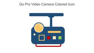 Go Pro Video Camera Colored Icon In Powerpoint Pptx Png And Editable Eps Format