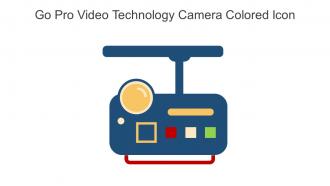 Go Pro Video Technology Camera Colored Icon In Powerpoint Pptx Png And Editable Eps Format