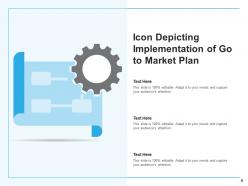 Go To Market Icon Strategies Employee Marketing Analyzing Implementation