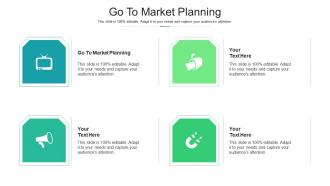Go to market planning ppt powerpoint presentation inspiration cpb