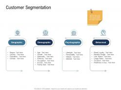 Go to market product strategy customer segmentation ppt ideas