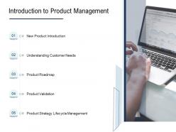 Go to market product strategy introduction to product management ppt icons