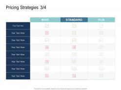Go to market product strategy pricing strategies standard ppt diagrams