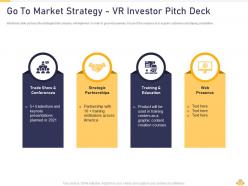 Go to market strategy vr investor pitch deck ppt portfolio inspiration