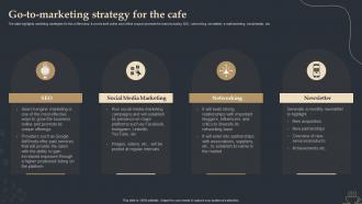 Go To Marketing Strategy For The Cafe Coffee Shop Start Up BP SS