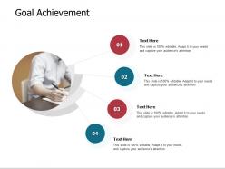 Goal achievement agenda ppt powerpoint presentation pictures diagrams