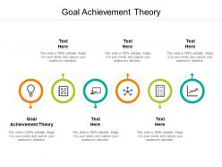 Goal achievement theory ppt powerpoint presentation pictures maker cpb