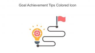 Goal Achievement Tips Colored Icon In Powerpoint Pptx Png And Editable Eps Format