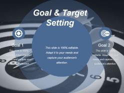 Goal and target setting ppt sample download