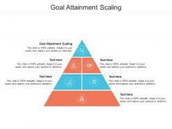 Goal attainment scaling ppt powerpoint presentation ideas themes cpb