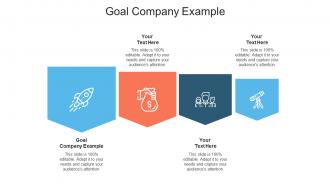 Goal Company Example Ppt Powerpoint Presentation Summary Layout Ideas Cpb