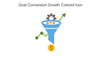 Goal Conversion Growth Colored Icon In Powerpoint Pptx Png And Editable Eps Format