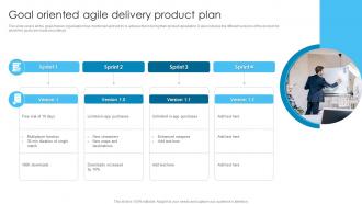 Goal Oriented Agile Delivery Product Plan