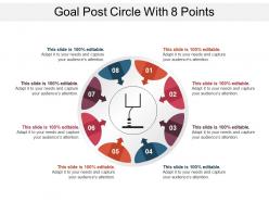Goal post circle with 8 points