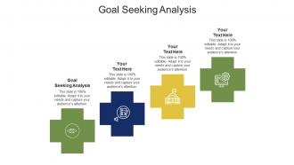 Goal seeking analysis ppt powerpoint presentation inspiration portfolio cpb