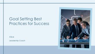 Goal Setting Best Practices For Success PPT Outline AT