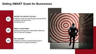 Goal Setting Businesses powerpoint presentation and google slides ICP Professional Content Ready