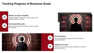 Goal Setting Businesses powerpoint presentation and google slides ICP Interactive Content Ready