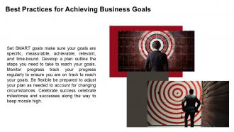 Goal Setting Businesses powerpoint presentation and google slides ICP Informative Content Ready