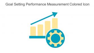 Goal Setting Performance Measurement Colored Icon In Powerpoint Pptx Png And Editable Eps Format