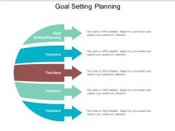 Goal setting planning ppt powerpoint presentation portfolio structure cpb